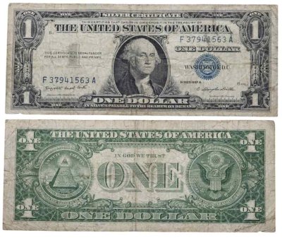 купить США 1 доллар 1957 series 1957 А
