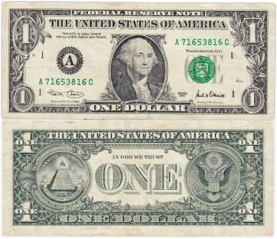 купить США 1 доллар 2001 A-Бостон