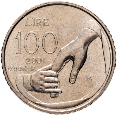 купить Сан-Марино 100 лир (lire) 2001