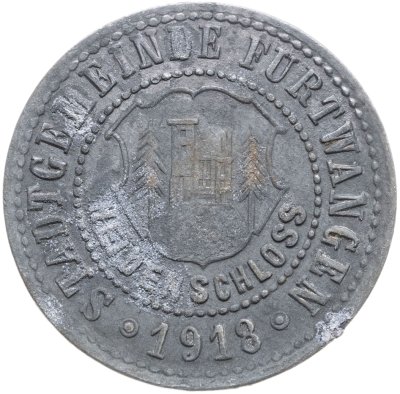 купить Германия, Фуртванген 50 пфеннигов 1918