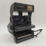 Купить Фотоаппарат "Polaroid 636 Close Up" в оригинальной коробке, предприятие "Светозор" по лицензии компания "Polaroid", пластик, ткань, картон, Polaroid, Россия, 1991-1997 гг.