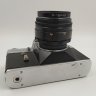 Купить Фотоаппарат "Зенит-Е"  с объективом "Гелиос-44-2" в оригинальном кофре, металл, стекло, пластик, кожа, Белорусское оптико-механическое объединение (БелОМО), СССР, 1965-1986 гг.