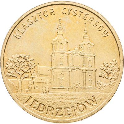 купить Польша 2 злотых 2009 "Город Енджеюв (Jedrzejow Klasztor Cystersow)"