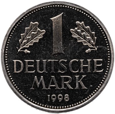 купить Германия 1 марка 1998 А