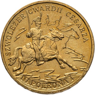купить Польша 2 злотых 2010 "История польской кавалерии: Шеволежер кавалерии Наполеона I"
