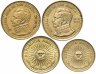 Купить Аргентина набор из 4-х монет 1975-1980