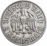 Купить Третий Реях 2 марки 1933 F Мартин Лютер