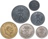 Купить Дания годовой набор монет для обращения 1957 (6 шт.)