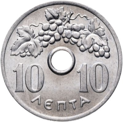 купить Греция 10 лепт 1969