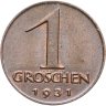 Купить Австрия 1 грош (groschen) 1931