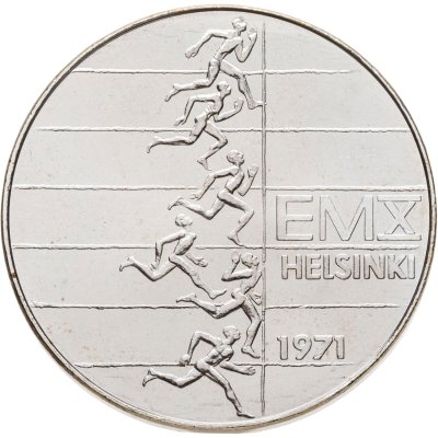 купить Финляндия 10 марок (markkaa) 1971 X Чемпионат Европы по легкой атлетике