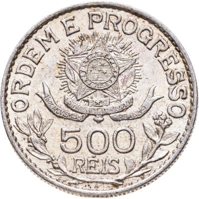 купить Бразилия 500 реалов (рейс, reis) 1913