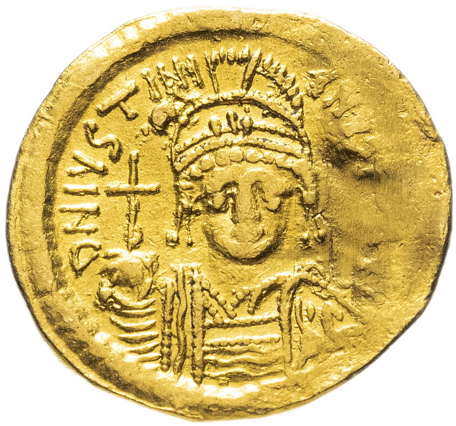 купить Византийская империя, Юстиниан I 527 - 565 гг., Солид.