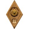 Купить Нагрудный знак выпускника (т.н. "ромб") педагогического ВУЗа, Россия, 2000-2010 гг.