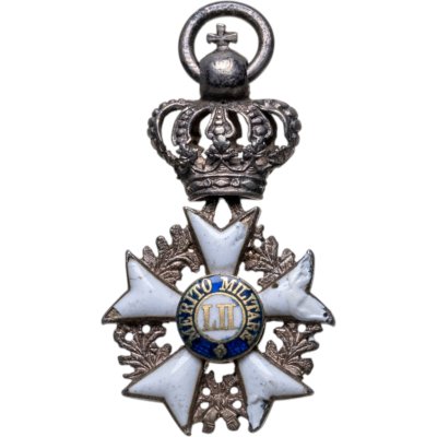 купить Италия медаль фрачник "За военные заслуги" 1853