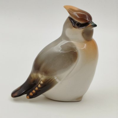 купить Статуэтка "Свиристель", скульптор П.П. Веселов, фарфор, роспись, аэрография, Императорский фарфоровый завод (ИФЗ), Российская Федерация, 2006-2023 гг.