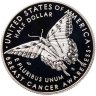 Купить США 50 центов (1/2 доллара, half dollar) 2018 S осведомленность о раке молочной железы знак монетного двора: "S" - Сан-Франциско