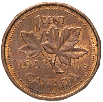 купить Канада 1 цент (cent) 1983