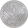 Купить Германия (ФРГ) 5 марок 1973 "500 лет со дня рождения Николая Коперника"