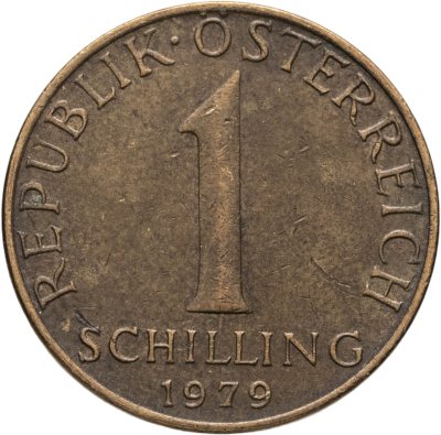 купить Австрия 1 шиллинг (shilling) 1979