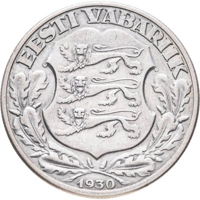 купить Эстония 2 кроны (krooni) 1930 Замок Тоомпеа в Таллине