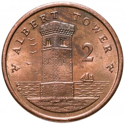 купить Остров Мэн 2 пенни (penny) 2004-2016 случайный год