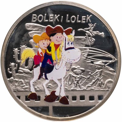 купить Остров Ниуэ 1 доллар 2011 «Герои мультфильмов - Болек и Лёлик»