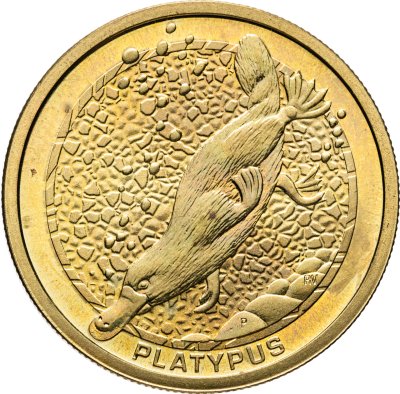 купить Австралия 1 доллар 2008 "Коренные австралийские животные - Утконос"