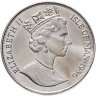 Купить Остров Мэн 1 крона 1986 "Чемпионат мира по футболу 1986, Мексика /карта/"