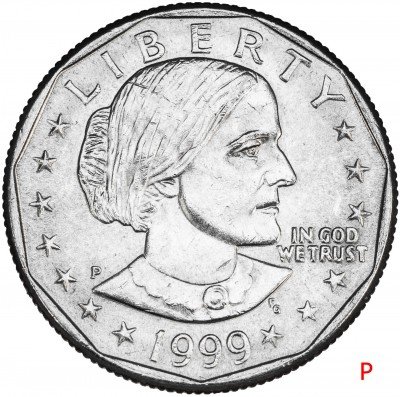 купить США 1 доллар 1999 Сьюзан Энтони, двор P