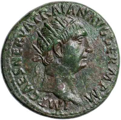 купить Римская империя. Траян [98-117] Дупондий. бронза. 98-99 Рим