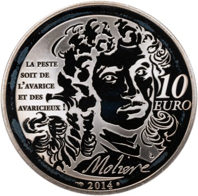 купить Франция 10 euro (евро) 2014 «Харпагон»