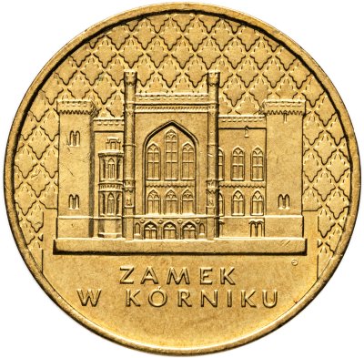 купить Польша 2 злотых (zlote) 1998 "Замки и дворцы Польши - Замок Курник"