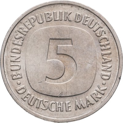 купить Германия (ФРГ) 5 марок 1975 D