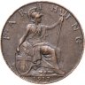 Купить Великобритания 1 фартинг (farthing) 1917
