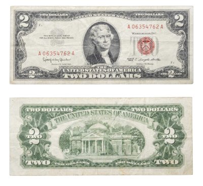 купить США 2 доллара 1963 AA