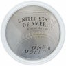 Купить США 1 доллар 2014 Proof "Национальный зал славы бейсбола", в футляре с сертификатом