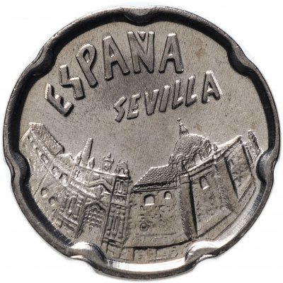 купить Испания 50 песет (pesetas) 1990 "Expo '92 /Город Севилья"