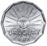 Купить Уругвай 2 сентесимо (centesimos) 1977