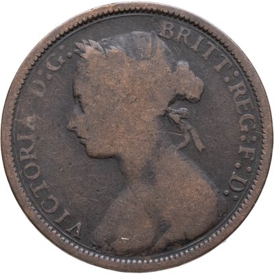 купить Великобритания 1/2 пенни (penny) 1881 H