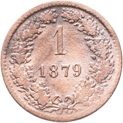 купить Австрия 1 крейцер 1879