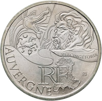купить Франция 10 евро 2012 "Регионы Франции - Овернь"