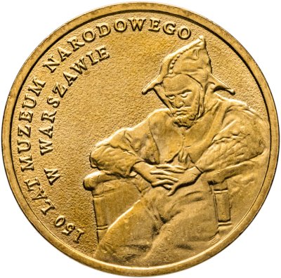 купить Польша 2 злотых 2012 "150 лет национальному музею в Варшаве (150 yrs. National Museum Warsaw)"
