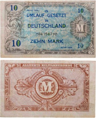 купить Германия 10 марок 1944