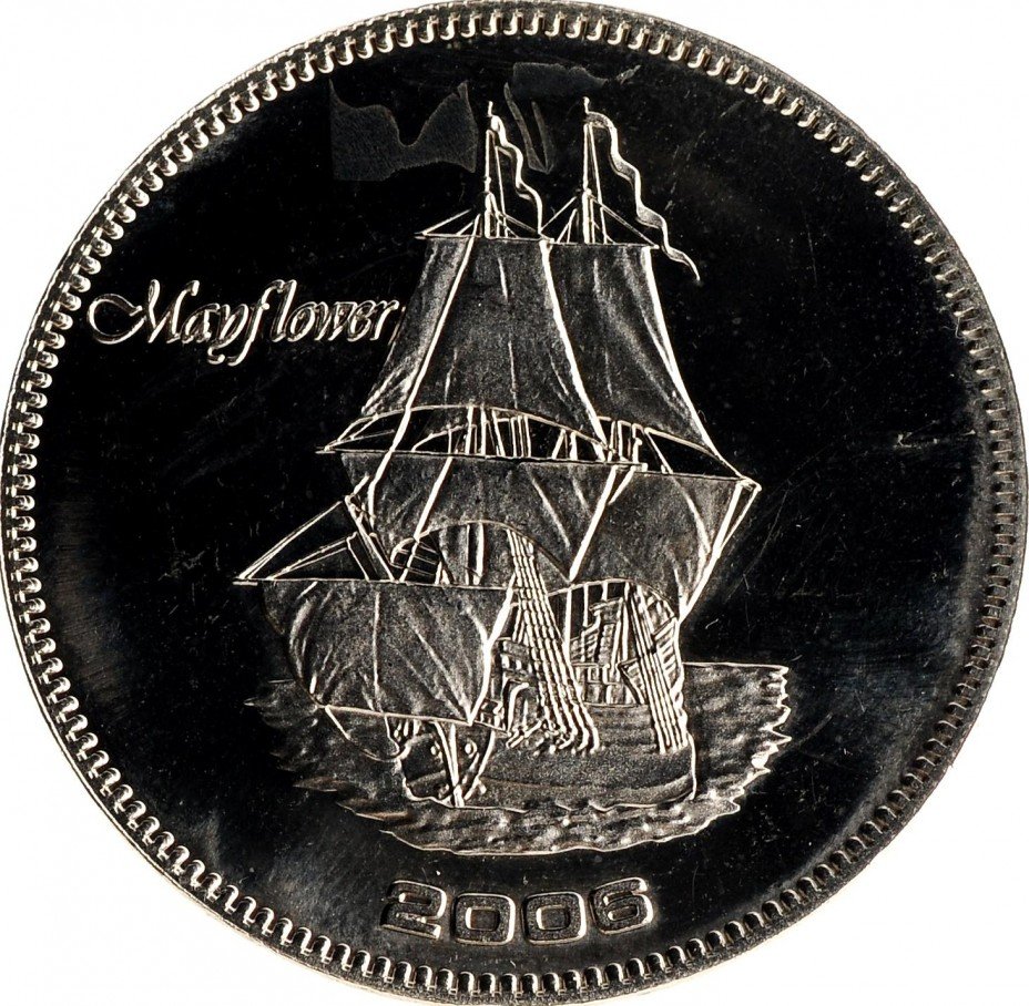 купить 25 шиллингов 2006 Mayflower