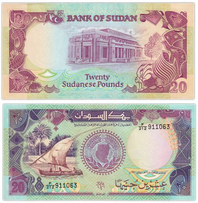 3 33 в рублях. Судан 20 фунтов 1991. Банкноты Судана. Бумажные деньги Судана. Купюры Южного Судана.