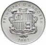 Купить Андорра 1 сантим (centim) 2002 Isard (Пиренейская серна)