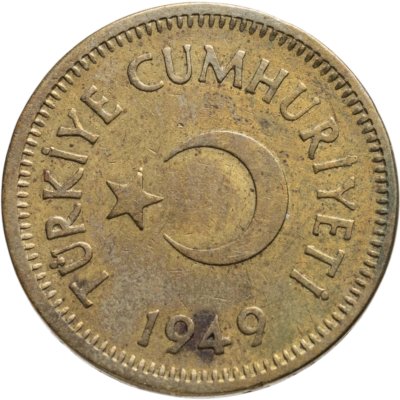 купить Турция 10 курушей (kurus) 1949