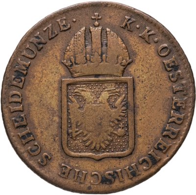 купить Австрия 1/4 крейцера 1816, знак монетного двора "B" - Кремница