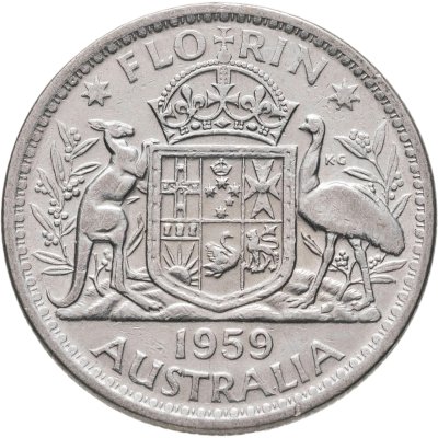 купить Австралия 2 шиллинга (флорин) 1959